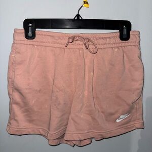 Nike Women's Dusty Pink Athletic Shorts